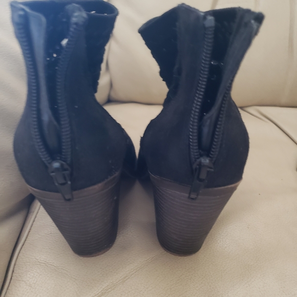 Fergalicious Black Heeled Boots - Picture 4 of 5